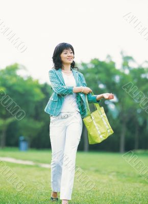 Aisan Young Woman
