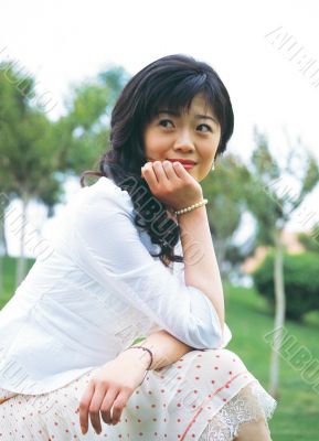 Aisan Young Woman