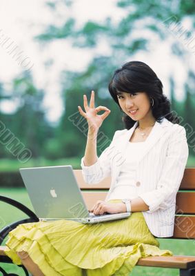 Aisan Young Woman