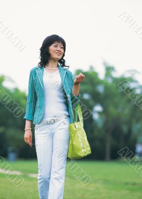 Aisan Young Woman