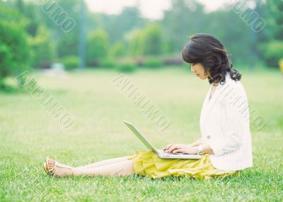 Aisan Young Woman