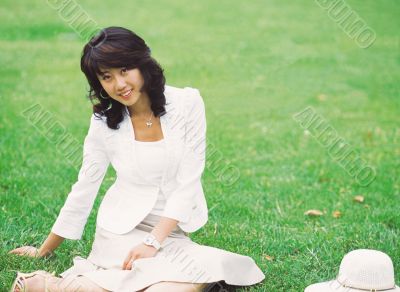 Aisan Young Woman