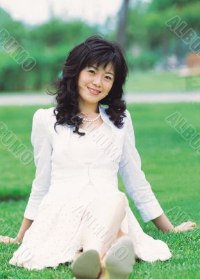 Aisan Young Woman