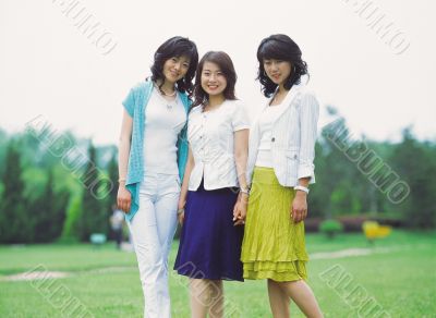 Aisan Young Woman