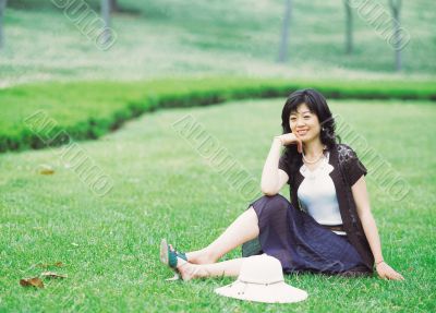 Aisan Young Woman
