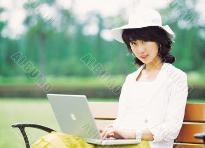 Aisan Young Woman