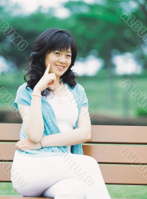 Aisan Young Woman