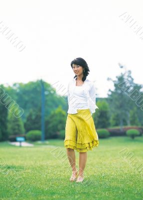 Aisan Young Woman