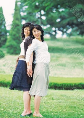 Aisan Young Woman