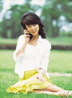 Aisan Young Woman