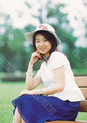 Aisan Young Woman