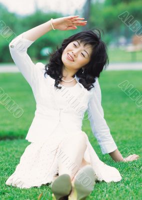 Aisan Young Woman