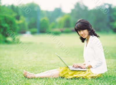 Aisan Young Woman