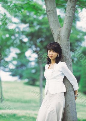 Aisan Young Woman