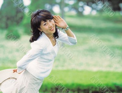 Aisan Young Woman