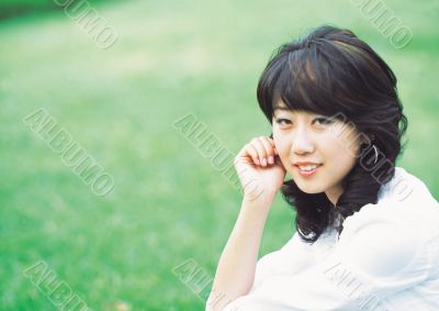 Aisan Young Woman