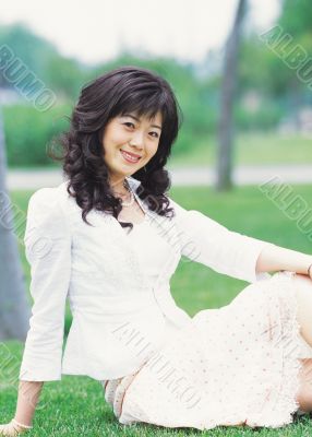 Aisan Young Woman