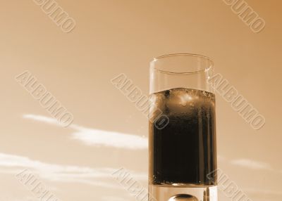 glass of coke