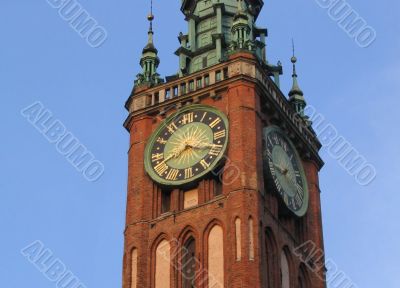 church tower clock