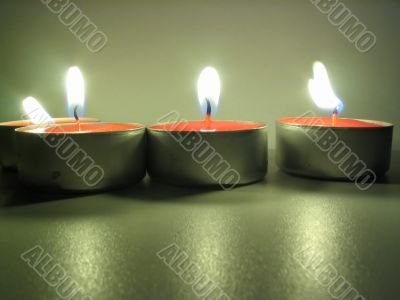 lit tealights #2