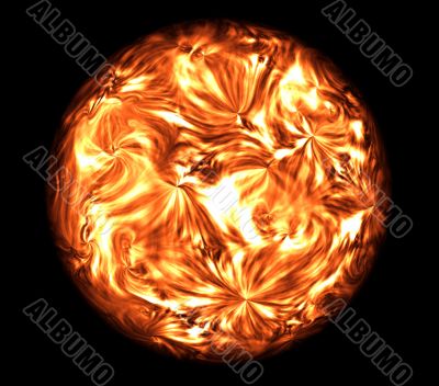 raging sun