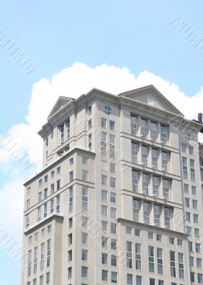 Stone Hotel Against Sky