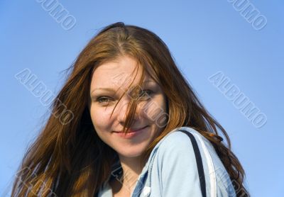 Portrait of a smiling girl