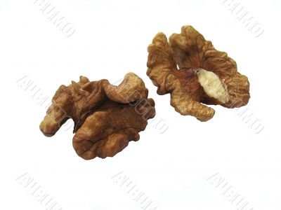 shelled walnuts