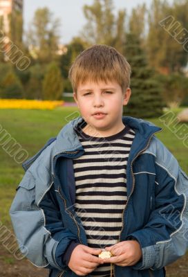 serious boy