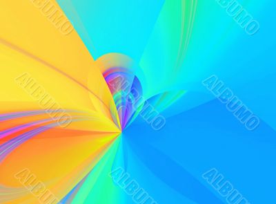 Celebratory bright background