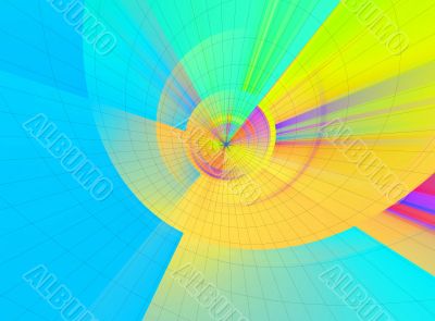 Celebratory bright background