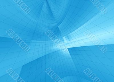 Abstraction background with nets