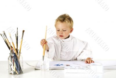 painting child