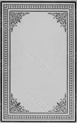 Vintage book cover