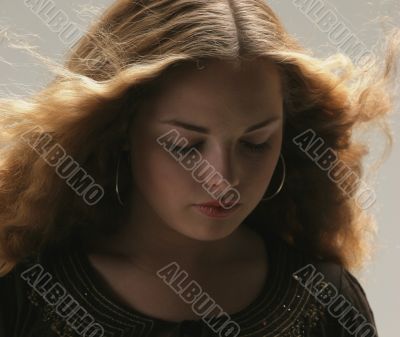 pretty young lady
