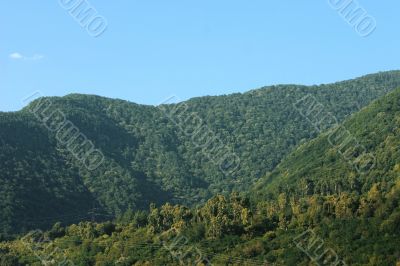 high mountains