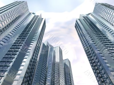skyscrapers
