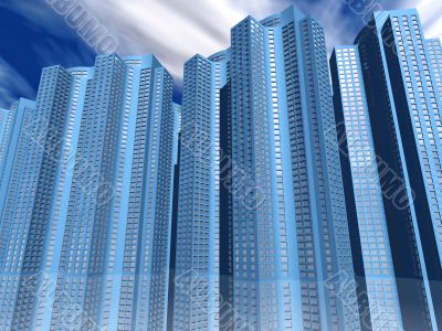 skyscrapers