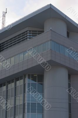 facade of modern building