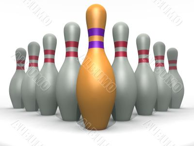 bowling pins