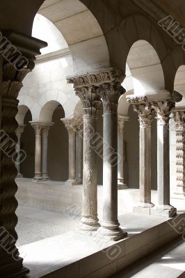 Medieval architecture - light and shadow