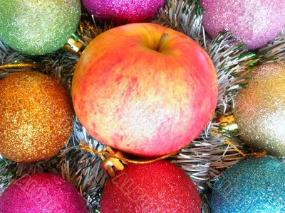 Christmas apple