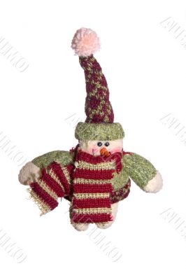 new-year snow man