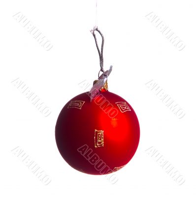 red fir-tree ball