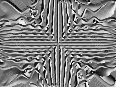 abstract waves like folded metal