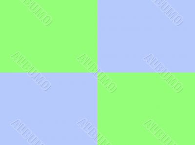 lilac and green quartet
