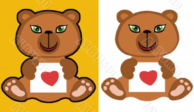 Teddy bear with love