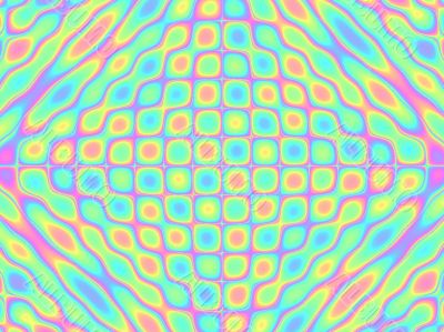 symmetrical colour bulge