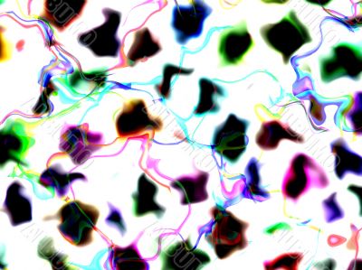 black coloured veiny threads abstract