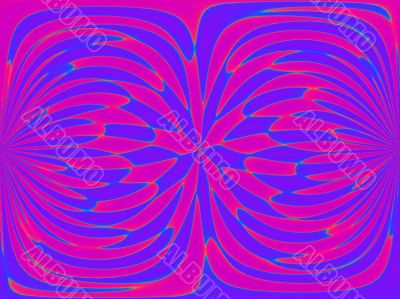 blue and purple cell division